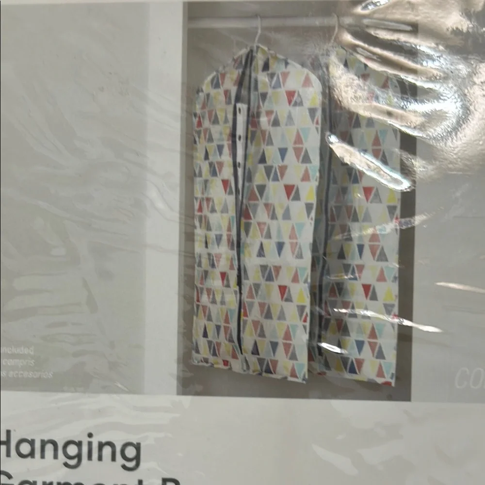 Multicolor Hanging Garment Bags